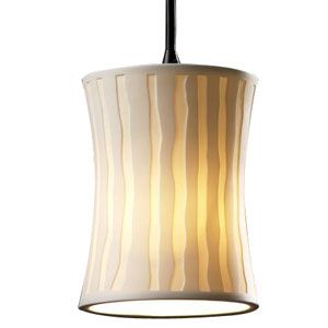Limoges Mini Hourglass Pendant by Justice Design Group - Starlight Lighting USA and Canada